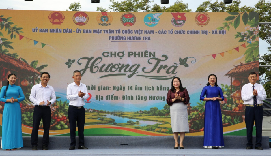 da nang mo cho phien dua san vat dia phuong den gan nguoi tieu dung