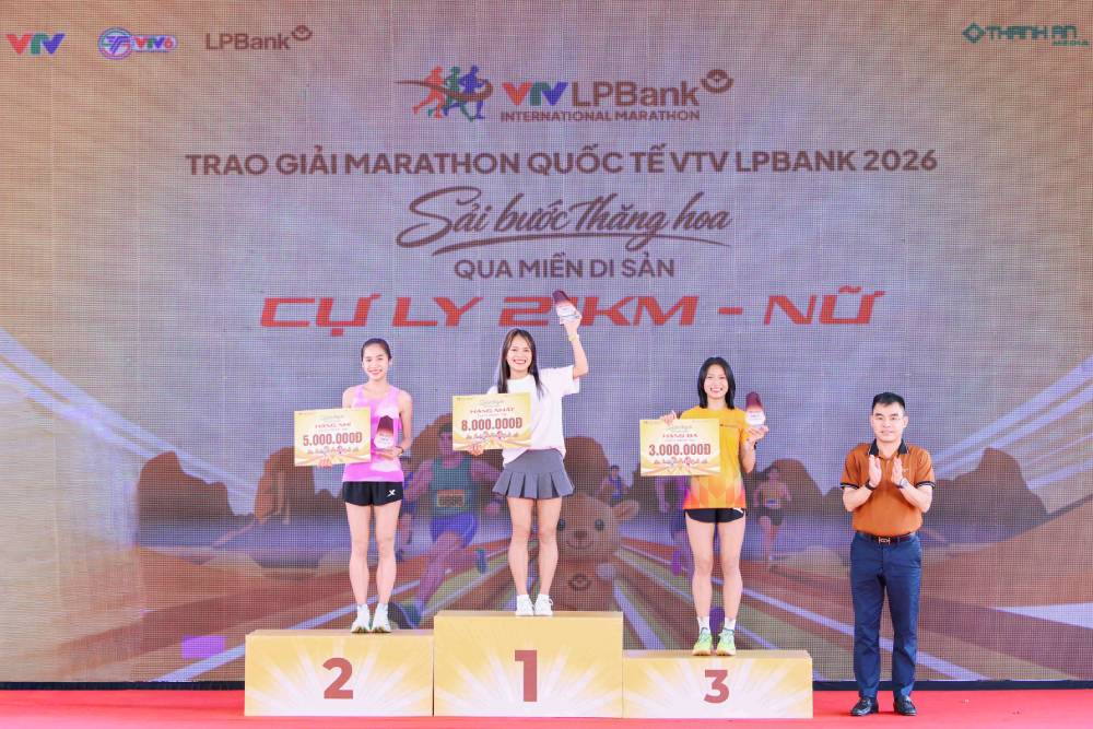 Giải Marathon Quốc tế VTV LPBank 2026: Gần 4.000 vận động viên chinh phục cung đường di sản Vân Long