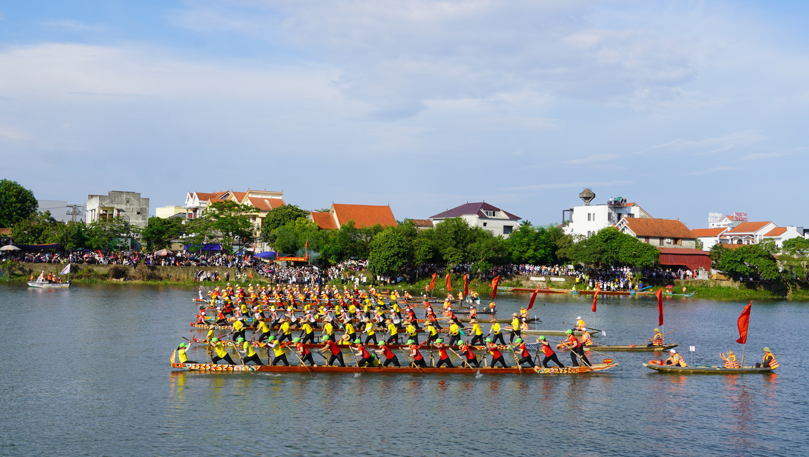 Sôi động Lễ hội đua, bơi thuyền truyền thống trên sông Kiến Giang 2026 Sôi động Lễ hội đua, bơi thuyền truyền thống trên sông Kiến Giang 2026