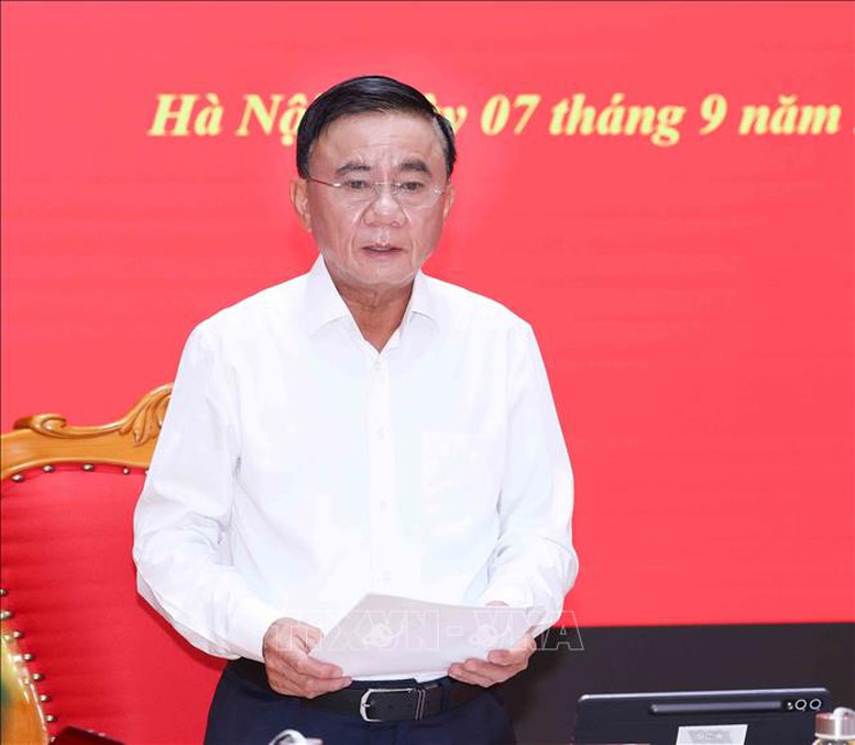 Thường trực Ban Bí thư chủ trì Hội nghị Ban Thường vụ Đảng ủy các cơ quan Đảng Trung ương