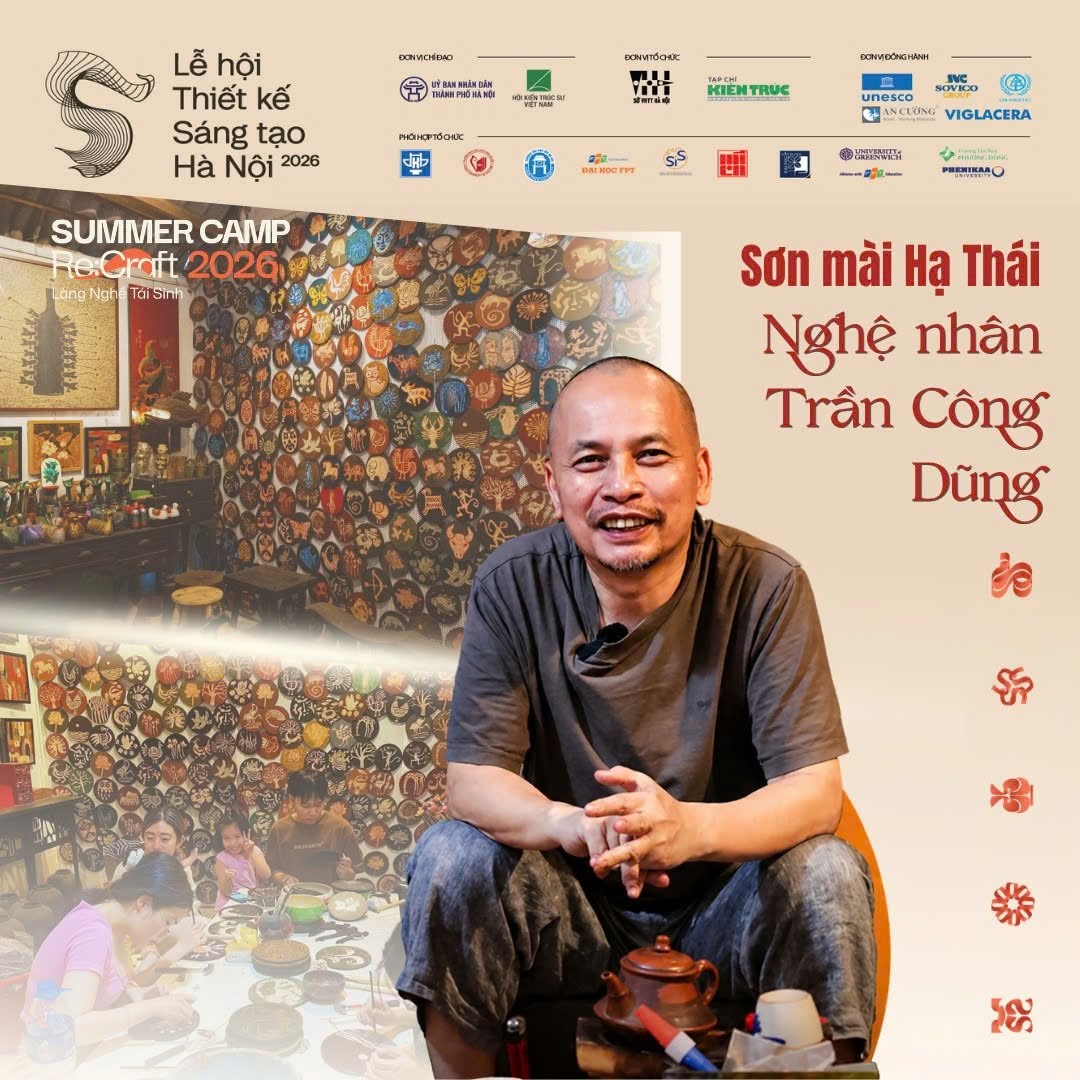 Nghệ nhân, họa sĩ tại làng nghề sơn mài Hạ Thái đang tiếp nối kỹ thuật truyền thống, đồng thời sáng tạo, đưa sơn mài đến gần hơn với đời sống và thiết kế đương đại. Nghệ nhân, họa sĩ tại làng nghề sơn mài Hạ Thái đang tiếp nối kỹ thuật truyền thống, đồng thời sáng tạo, đưa sơn mài đến gần hơn với đời sống và thiết kế đương đại.