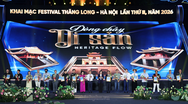 Khai mạc Festival Thăng Long - Hà Nội lần thứ II 2026: 'Dòng chảy di sản - Heritage Flow' Khai mạc Festival Thăng Long - Hà Nội lần thứ II 2026: 'Dòng chảy di sản - Heritage Flow'