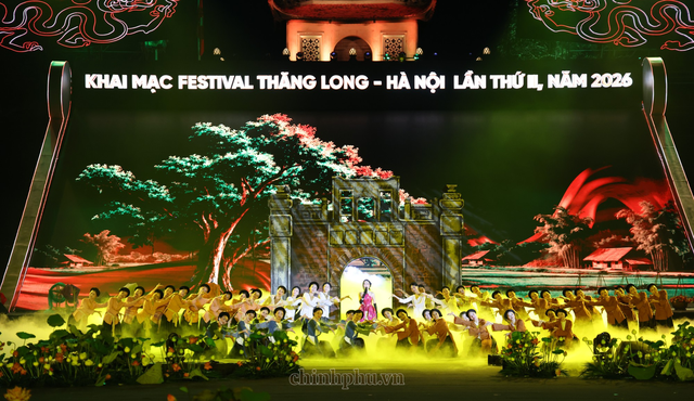Khai mạc Festival Thăng Long - Hà Nội lần thứ II 2026: 'Dòng chảy di sản - Heritage Flow' Khai mạc Festival Thăng Long - Hà Nội lần thứ II 2026: 'Dòng chảy di sản - Heritage Flow'