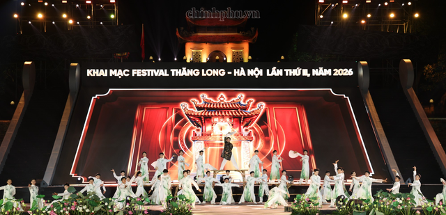 Khai mạc Festival Thăng Long - Hà Nội lần thứ II 2026: 'Dòng chảy di sản - Heritage Flow' Khai mạc Festival Thăng Long - Hà Nội lần thứ II 2026: 'Dòng chảy di sản - Heritage Flow'