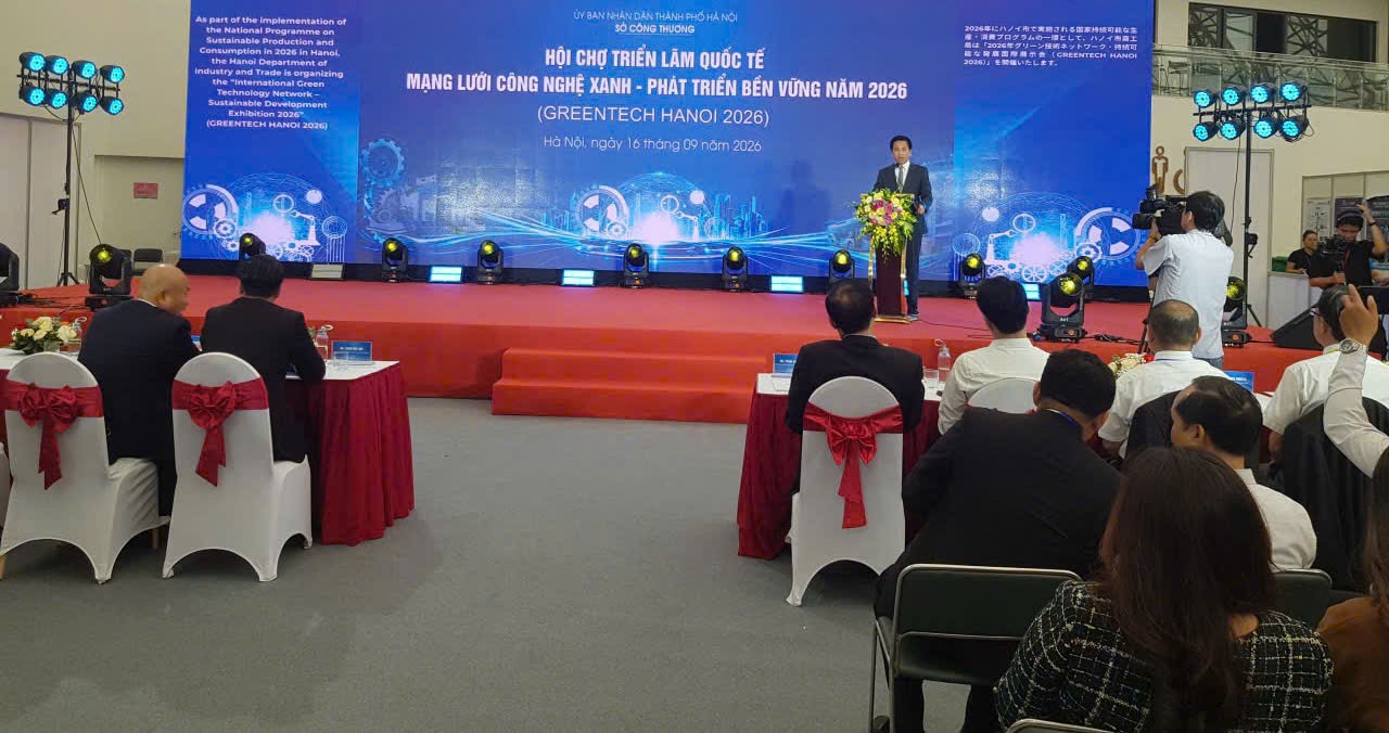 Hội chợ Triển lãm Quốc tế mạng lưới Công nghệ xanh - Phát triển bền vững năm 2026