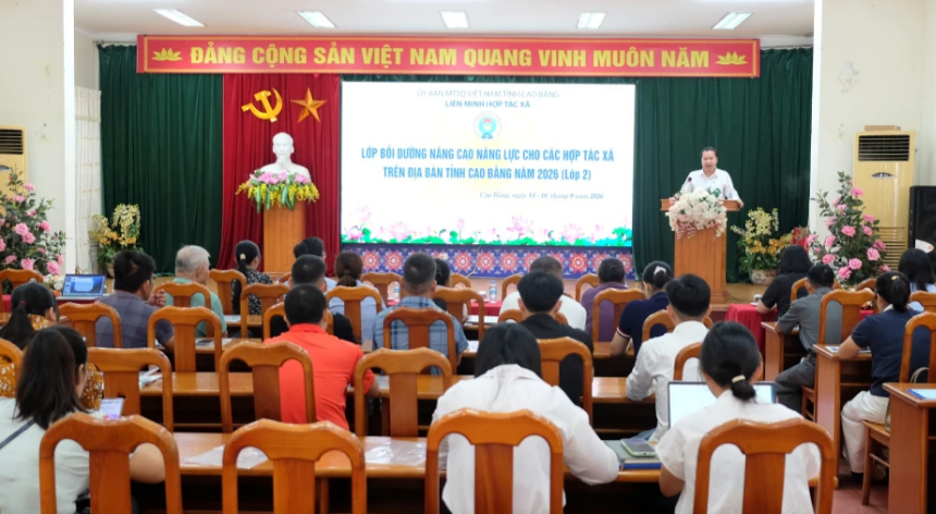 cao bang nang cao nang luc hop tac xa tao nen cho san pham ocop di xa