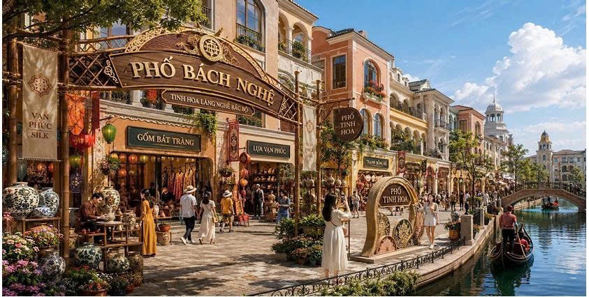 Phố Bách Nghệ: Kiến tạo tương lai cho di sản làng nghề