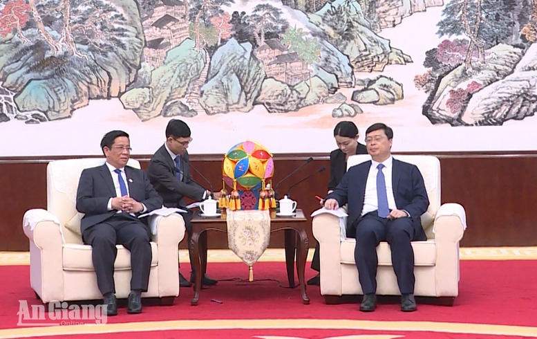 An Giang tìm cơ hội đưa nông sản, thủy sản vào sâu hơn thị trường Quảng Tây