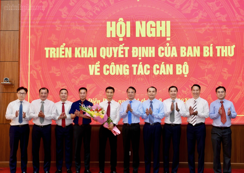 Đồng chí Nguyễn Văn Thắng giữ chức Phó Bí thư Tỉnh ủy Điện Biên