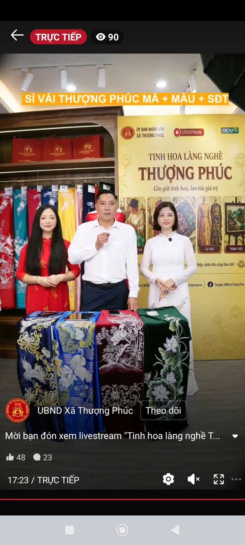 Hà Nội: Thượng Phúc phát triển làng nghề qua chuyển đổi số