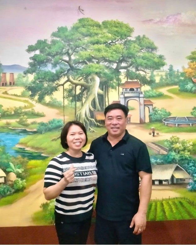 Vợ chồng anh Phí Đình Chí, chị Nguyễn Thị Nguyệt, ở Thôn 9, xã Tam Nông, Phú Thọ Vợ chồng anh Phí Đình Chí, chị Nguyễn Thị Nguyệt, ở Thôn 9, xã Tam Nông, Phú Thọ