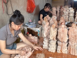 Làng nghề Thượng Quán tăng tốc sản xuất đón mùa cao điểm cuối năm