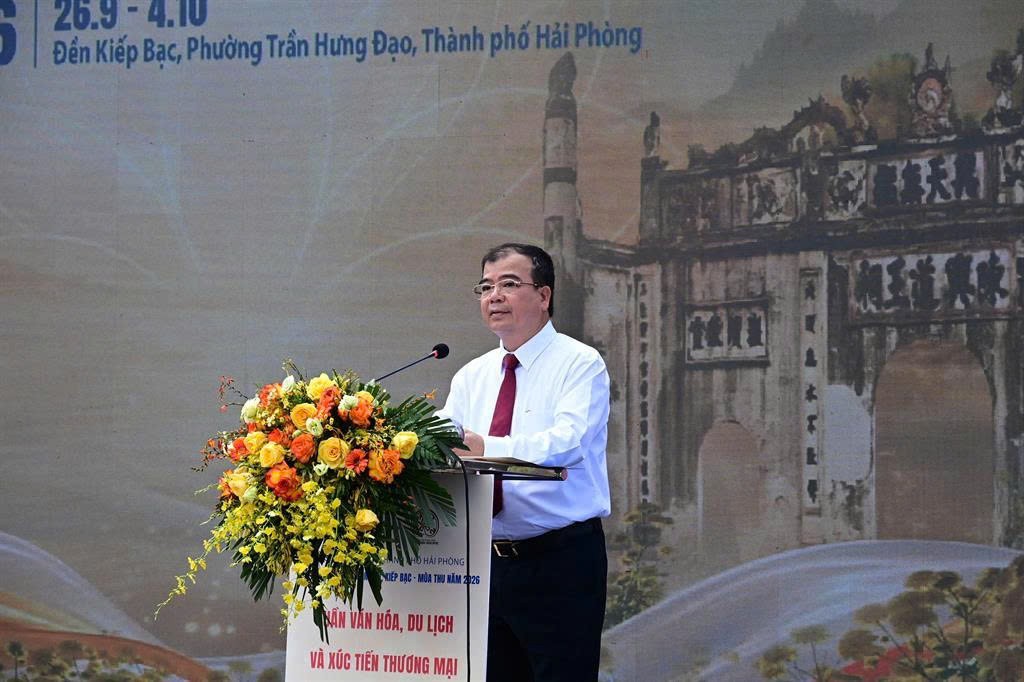 Khai mạc Tuần Văn hóa, Du lịch và Xúc tiến Thương mại Lễ hội Côn Sơn - Kiếp Bạc mùa Thu năm 2026