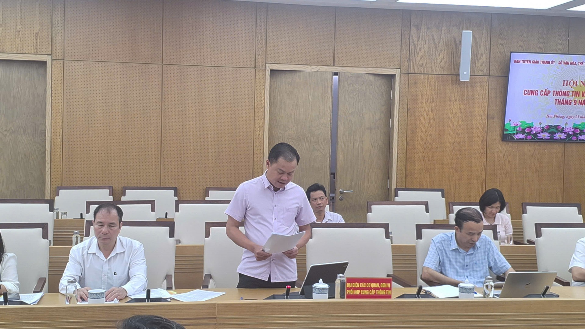 Ông Nguyễn Phong Doanh, chủ tịch UBND phường Kiến An thông tin: Phường đặt mục tiêu phấn đấu hoàn thành toàn bộ công tác giải phóng mặt bằng vào ngày 15/10/2026