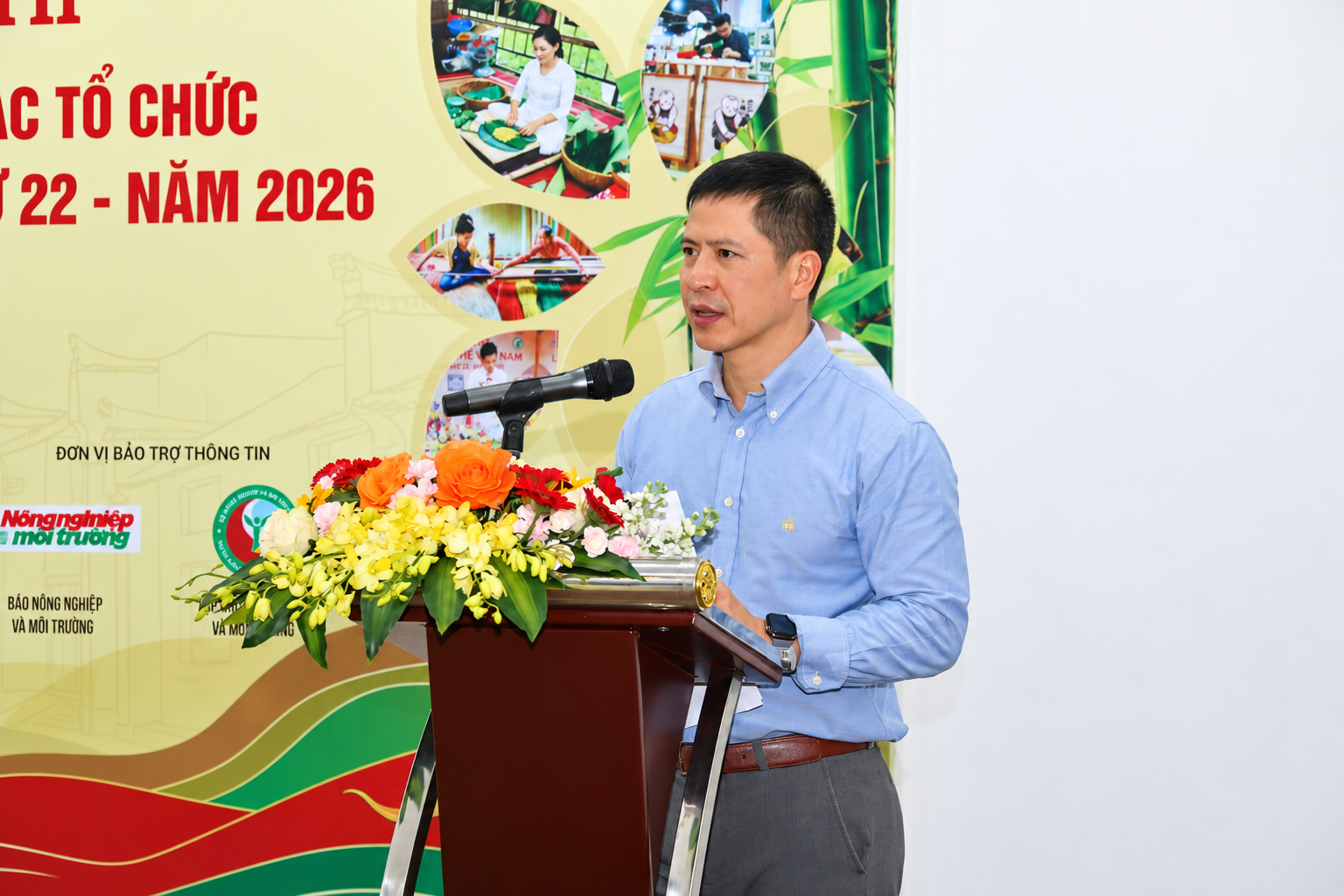 ông Nguyễn Minh Tiến, Giám đốc Trung tâm Xúc tiến thương mại Nông nghiệp