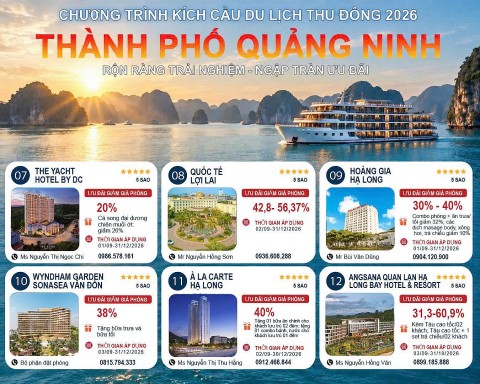 quang ninh to chuc nhieu chuong trinh de kich cau du lich
