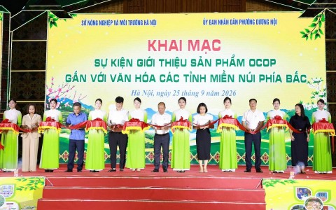 khai mac su kien ocop gan voi van hoa mien nui phia bac tai ha noi