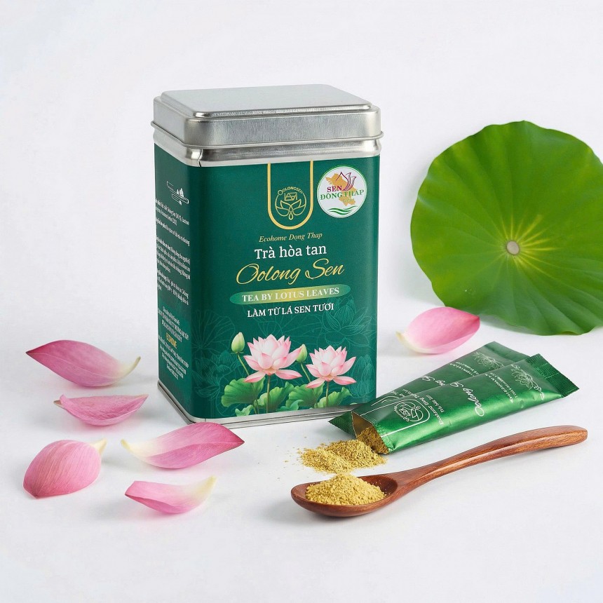 Từ chiếc lá sen quen thuộc đến hành trình nâng tầm giá trị nông sản Đồng Tháp