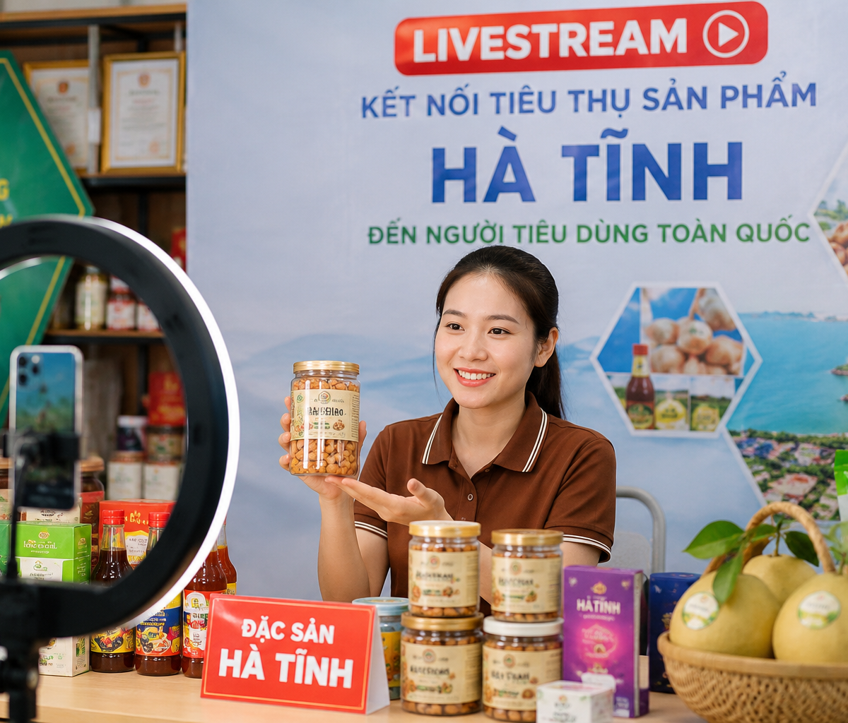 ha tinh ket noi tieu thu san pham ocop tren nen tang so