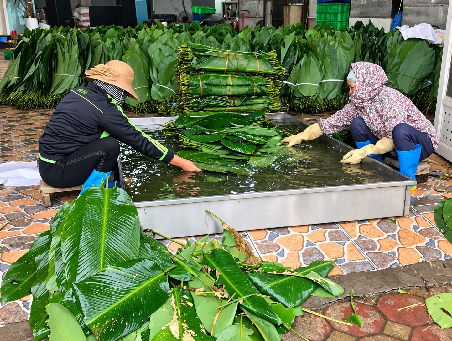 Những chiếc bánh chưng Tranh Khúc dẻo, thơm ngon là địa chỉ quen thuộc không chỉ của người dân Hà Nội mà nhiều khách phương xa. Những chiếc bánh chưng Tranh Khúc dẻo, thơm ngon là địa chỉ quen thuộc không chỉ của người dân Hà Nội mà nhiều khách phương xa.