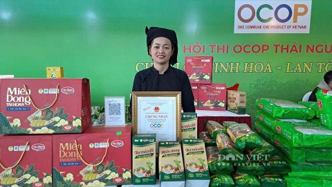ocop thai nguyen sang tao san pham vuon tam gia tri