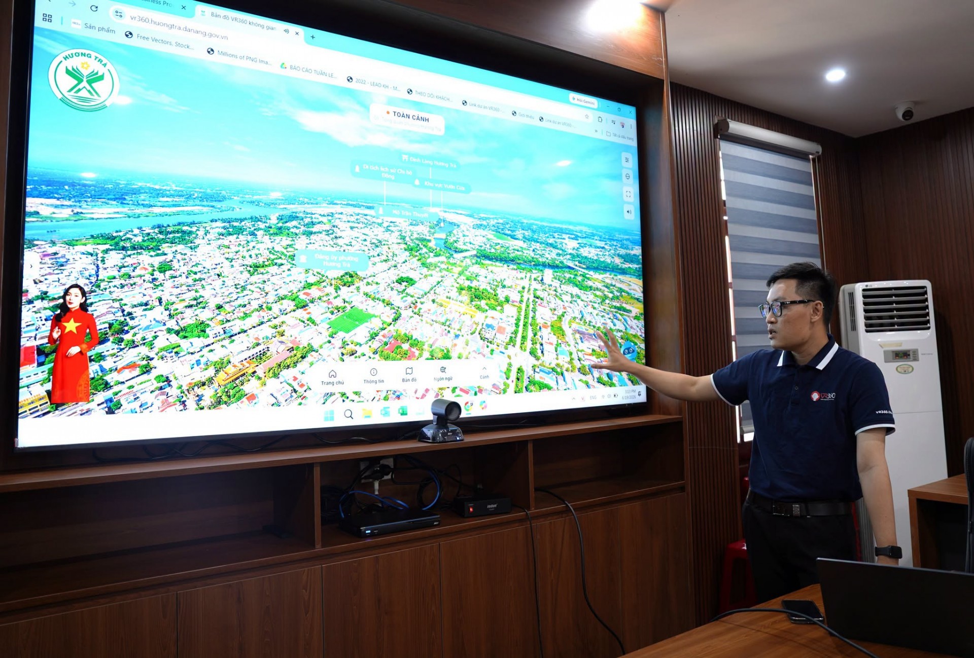 Trong không gian phát triển du lịch của mình, phường Hương Trà có khả năng kết nối với các điểm đến đã được định vị trên bản đồ du lịch như: hồ Phú Ninh, biển Tam Thanh, Địa đạo Kỳ Anh… 