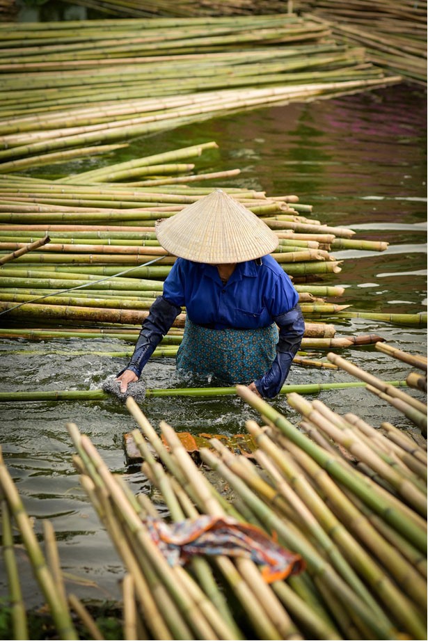 Làng nghề Xuân Lai Giữ dấu ấn từ kỹ thuật hun tre nguyên cây Làng nghề Xuân Lai Giữ dấu ấn từ kỹ thuật hun tre nguyên cây