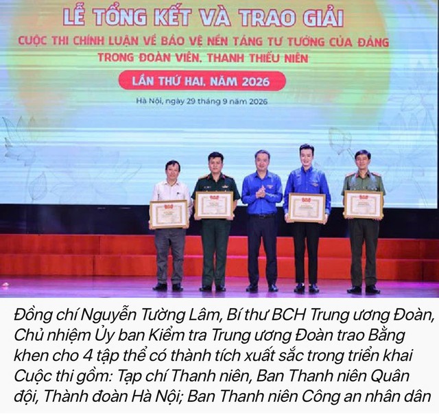 Tạp chí Thanh niên: 64 năm xây dựng, phát triển và đồng hành cùng thanh thiếu niên Việt Nam (15/10/1962 – 15/10/2026) Tạp chí Thanh niên: 64 năm xây dựng, phát triển và đồng hành cùng thanh thiếu niên Việt Nam (15/10/1962 – 15/10/2026)