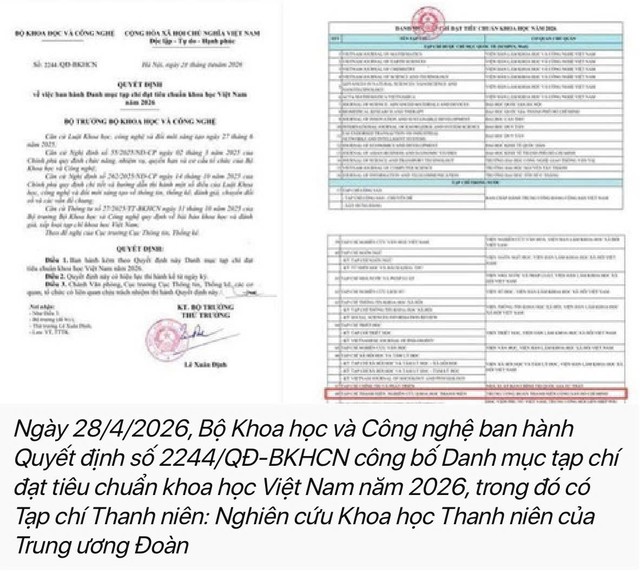 Tạp chí Thanh niên: 64 năm xây dựng, phát triển và đồng hành cùng thanh thiếu niên Việt Nam (15/10/1962 – 15/10/2026) Tạp chí Thanh niên: 64 năm xây dựng, phát triển và đồng hành cùng thanh thiếu niên Việt Nam (15/10/1962 – 15/10/2026)