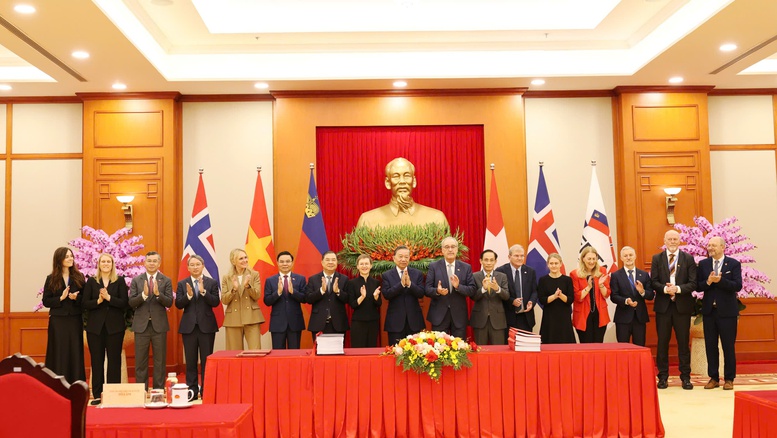 Chính thức ký kết Hiệp định Thương mại tự do Việt Nam - EFTA Chính thức ký kết Hiệp định Thương mại tự do Việt Nam - EFTA
