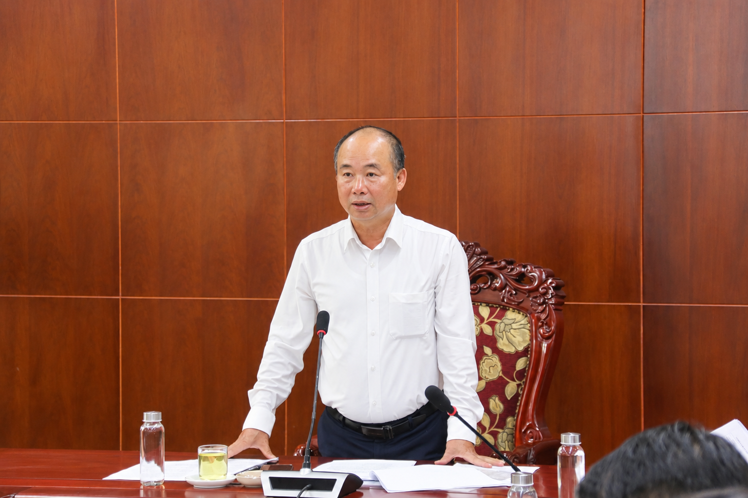 ông Nguyễn Đình Hoa, Phó Giám đốc Sở Nông nghiệp và Môi trường Hà Nội