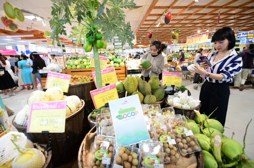 Thanh Hóa tìm đường đưa hàng OCOP lên kệ siêu thị Thanh Hóa tìm đường đưa hàng OCOP lên kệ siêu thị