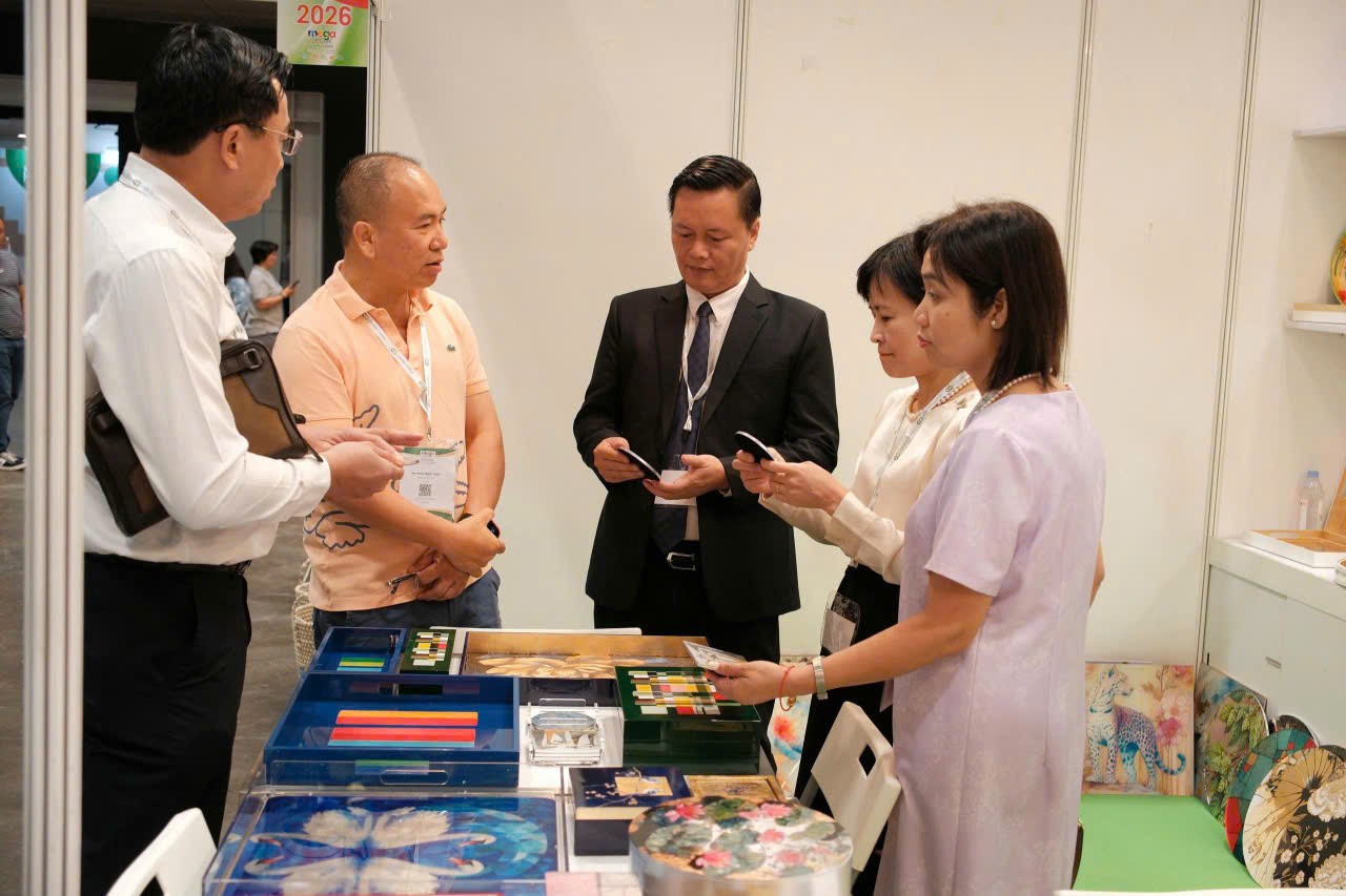 Hà Nội đưa sản phẩm làng nghề vươn ra thị trường quốc tế tại Mega Show 2026