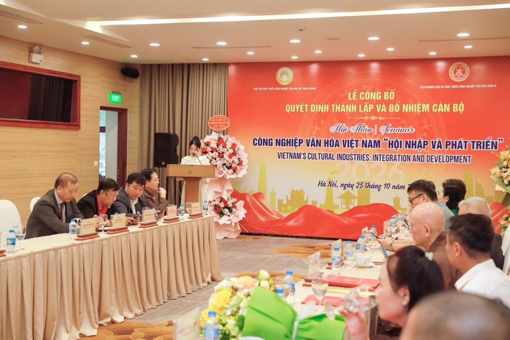 Ra mắt Viện Nghiên cứu và Phát triển Công nghiệp Văn hóa châu Á, thúc đẩy hợp tác và sáng tạo Ra mắt Viện Nghiên cứu và Phát triển Công nghiệp Văn hóa châu Á, thúc đẩy hợp tác và sáng tạo