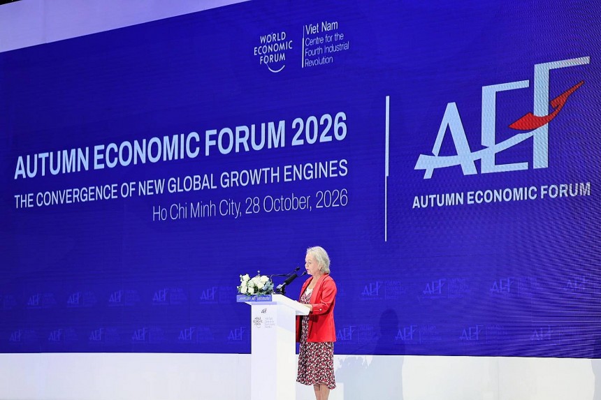 Nữ Nam tước Rosalie Winterton tham dự và có bài biểu quan trọng tại ở Diễn đàn Kinh tế Mùa thu 2026 (AEF 2026) ở TP. HCM Nữ Nam tước Rosalie Winterton tham dự và có bài biểu quan trọng tại ở Diễn đàn Kinh tế Mùa thu 2026 (AEF 2026) ở TP. HCM