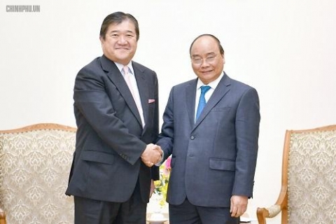 thu tuong chinh phu tiep lanh dao doanh nghiep nhat ban