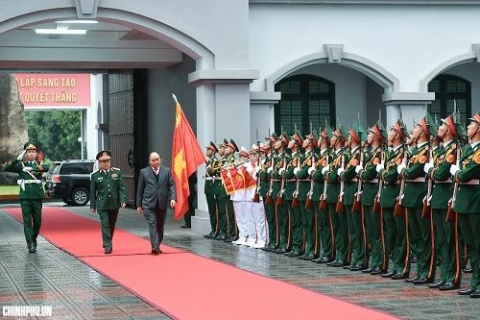 thu tuong lam viec voi tong cuc ii