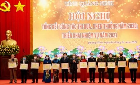 tinh quang ninh tong ket cong tac thi dua khen thuong nam 2020