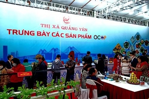 quang ninh xuc tien thuong mai san pham ocop dip cuoi nam