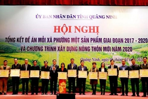 quang ninh di dau trong thuc hien chuong trinh ocop