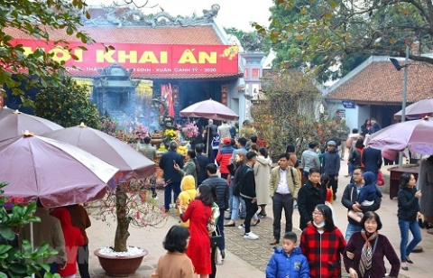 le hoi khai an den tran nam dinh 2023 duoc to chuc tro lai