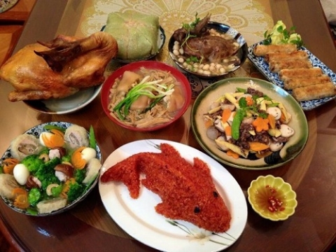 Những món đơn giản, giàu dinh dưỡng trên mâm cỗ cúng ông Công ông Táo
