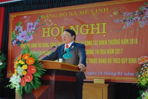 dang bo xa me linh huyen me linh ha noi hoan thanh xuat sac nhiem vu chinh tri nam 2016