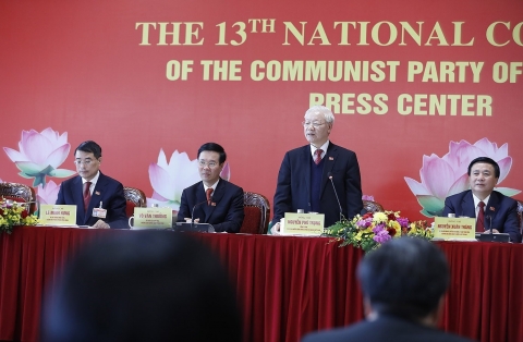 tong bi thu chu tich nuoc nguyen phu trong dai hoi xiii thanh cong rat tot dep