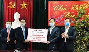 tap doan aic group tai tro thanh hoa xet nghiem virus sars cov 2