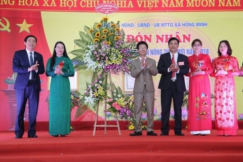 huyen phu xuyen ha noi xa hong minh don nhan bang nong thon moi