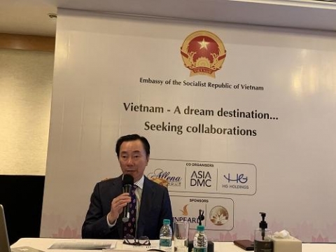 xuc tien du lich quang ba hinh anh viet nam tai an do