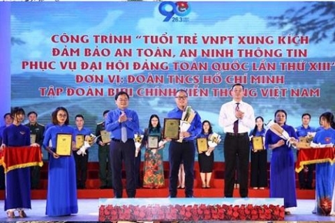 vinh danh 35 cong trinh thanh nien tieu bieu chao mung ngay thanh lap doan