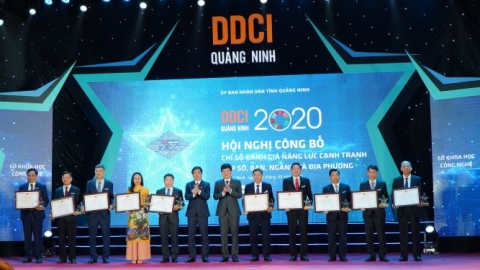 quang ninh cong bo chi so xep hang ddci nam 2020