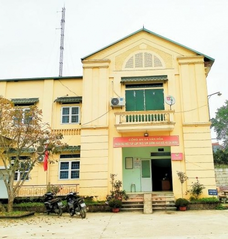 cong an xa van hoa tich cuc gop phan xay dung nong thon moi